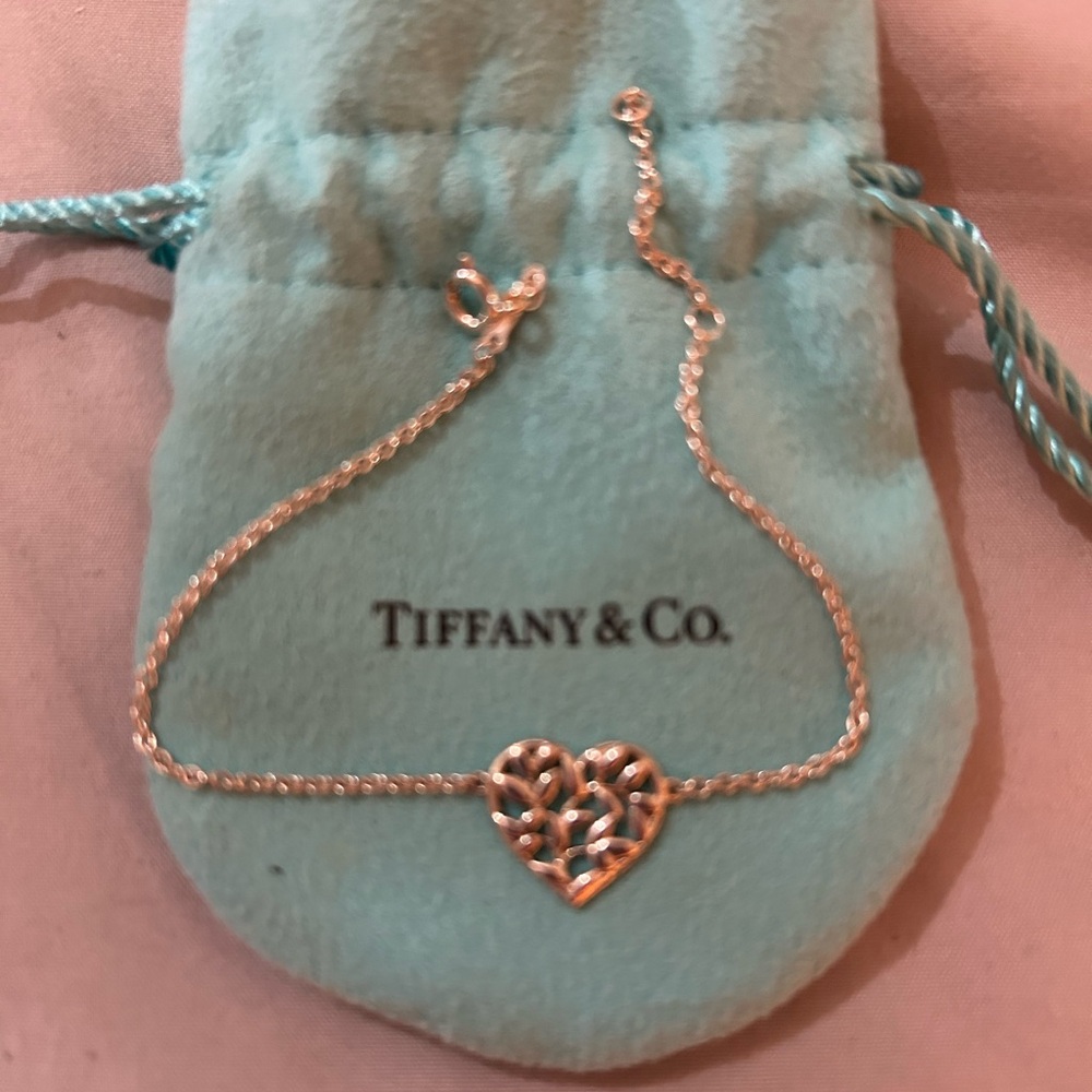 Tiffany & Co. Silver Heart Bracelet